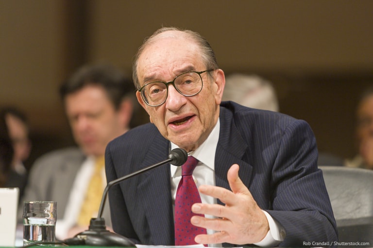 Is There Any Lesser Authority Than Alan Greenspan?