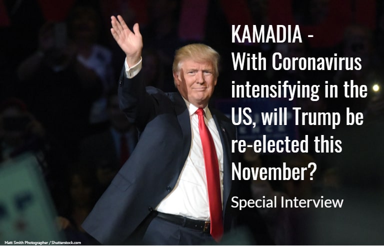 KAMADIA – With Coronavirus intensifying in the US, will Trump be re-elected this November? Interview with Leading Political Scientist Matthew Lebo