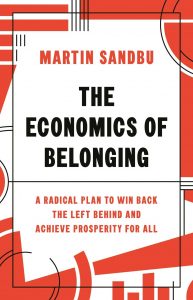 Book cover titled the economics of belonging