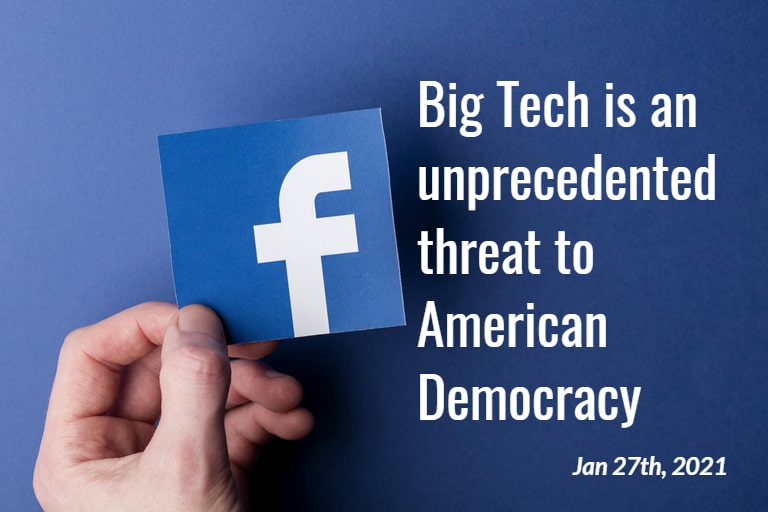 Big Tech’s reaction to Capitol rioters reveals their unprecedented power – and threat to American democracy