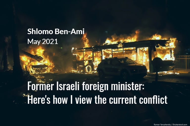 I was a former Israeli foreign minister: Here’s how I view the current Israeli-Palestinian conflict