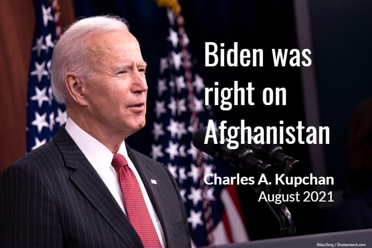 Biden was right on Afghanistan