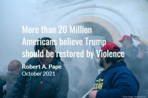 Read more about the article More than 20 Million Americans view Biden as ‘illegitimate’, and believe Trump should be restored by Violence