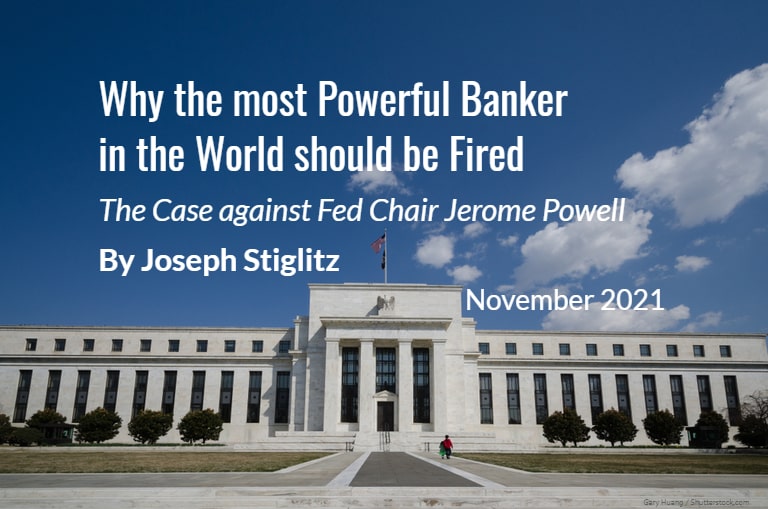 The most Powerful Banker in the World should be Fired