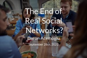 Read more about the article The End of Human Social Networks?