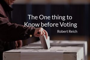 Read more about the article The One thing to Know before Voting