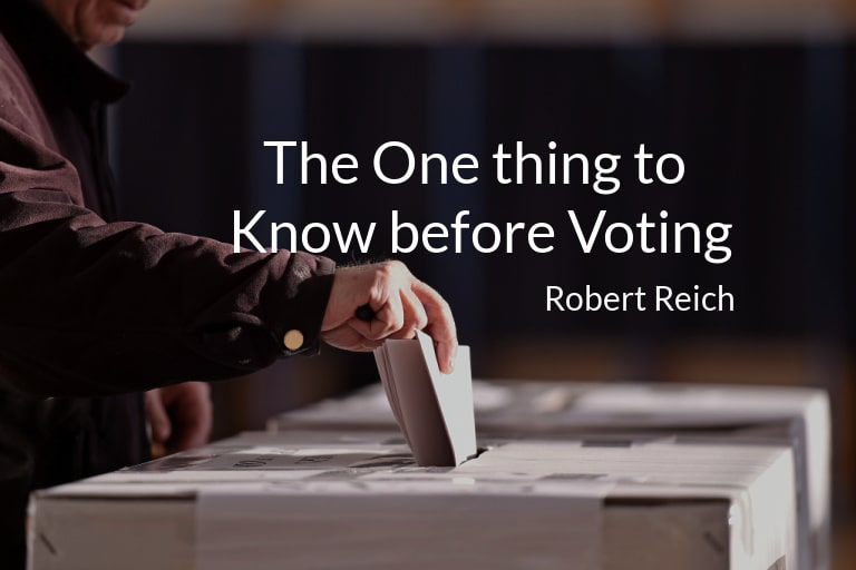 The One thing to Know before Voting