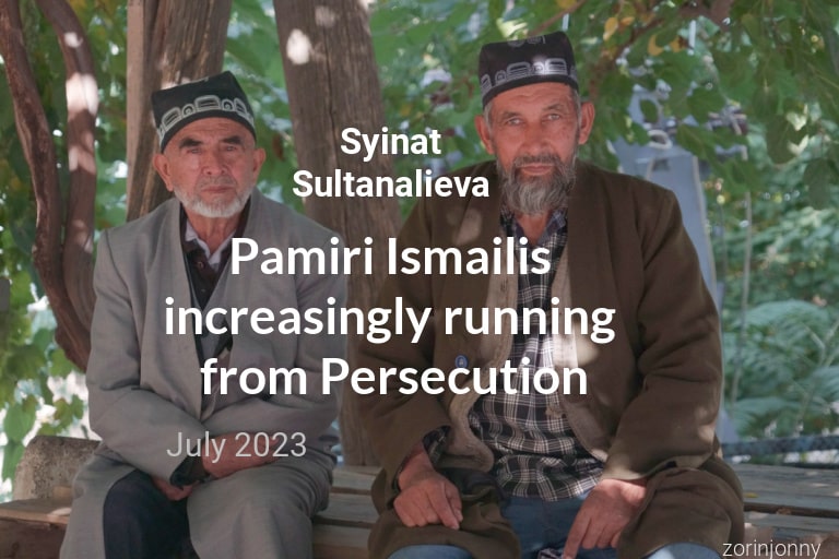 Pamiri Ismailis increasingly running from persecution