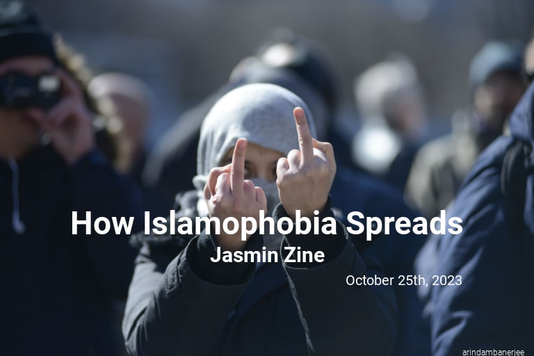 How Islamophobia spreads, including through Canadian Prime Minister Trudeau and Toronto Mayor Olivia Chow
