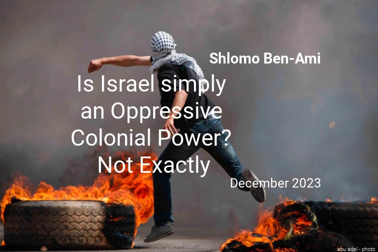 The Idea that Israel is simply an Oppresive Colonial Power is an Oversimplified Narrative