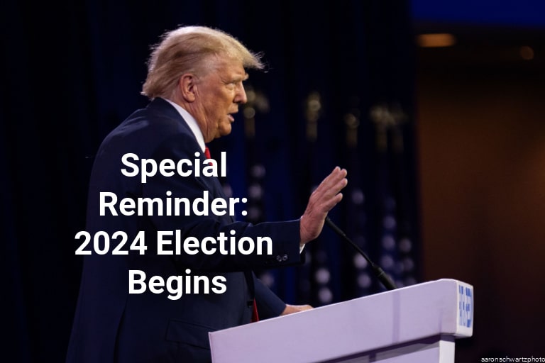 Quick Reminder: US 2024 Election Process Begins Today