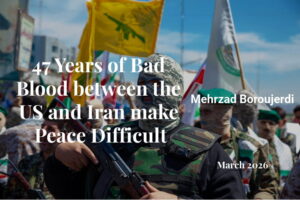 Read more about the article 47 Years of Bad Blood between the US and Iran make Peace Difficult